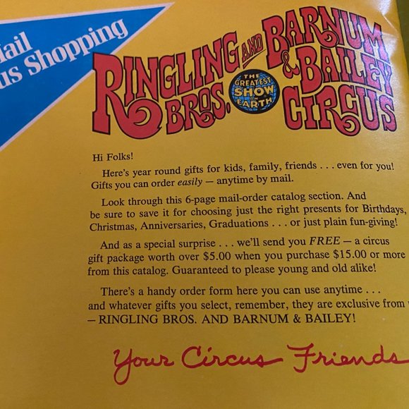 Vintage Ringling Brothers 1977 Circus Show Book - Picture 14 of 16